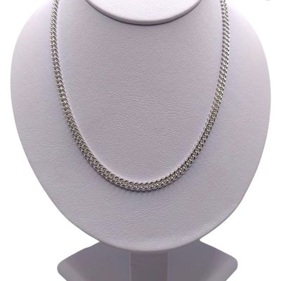 CADENA MIAMI 16" 4MM, PLATA .925