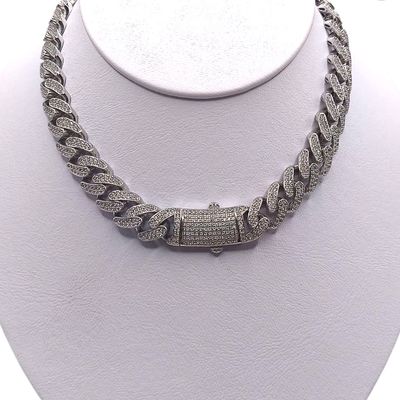 CADENA CHOKER 20&quot; 11 MM, PLATA .925