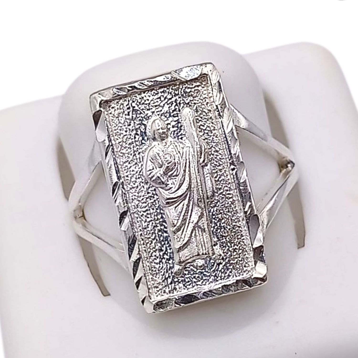 ANILLO SAN JUDAS # 8  , PLATA .925