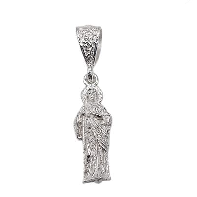 DIJE SAN JUDAS 3.8 CM, PLATA .925