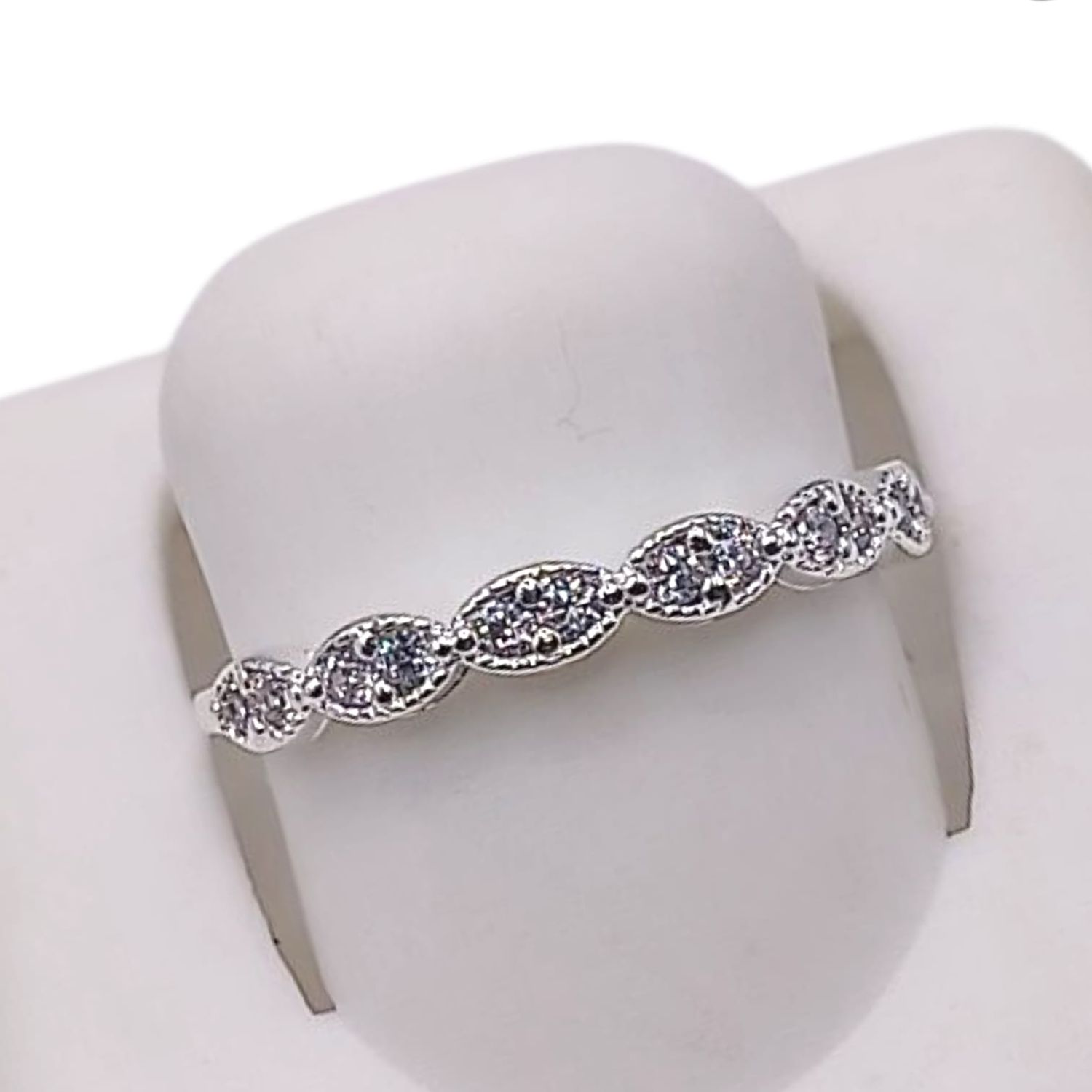 ANILLO PRINCESA, VARIAS MEDIDAS, PLATA .925