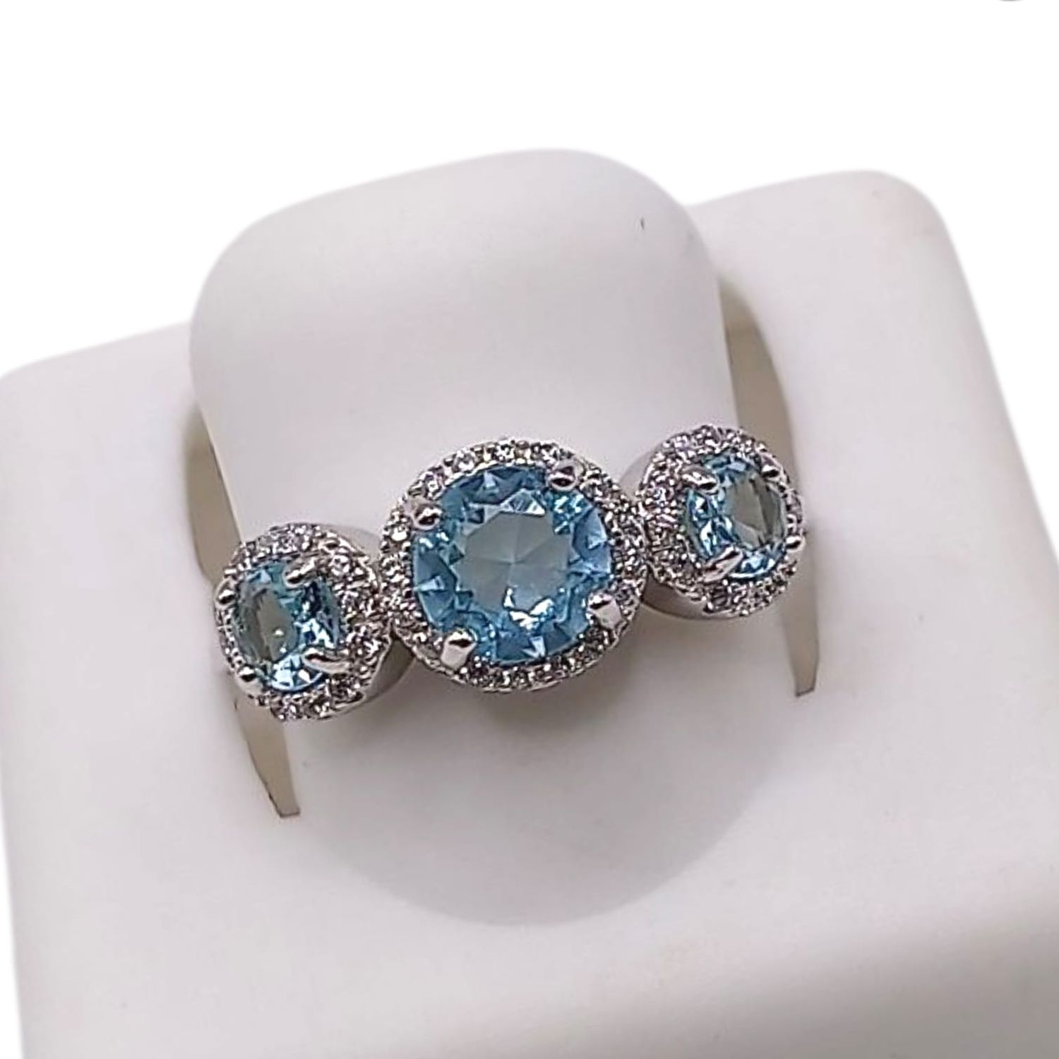 ANILLO FANCY AZUL CIELO, VARIAS MEDIDAS, PLATA .925