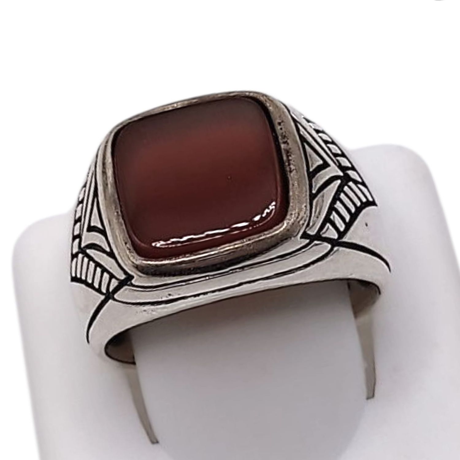 ANILLO CABALLERO SUPER FANCY, VARIAS MEDIDAS, PLATA .925