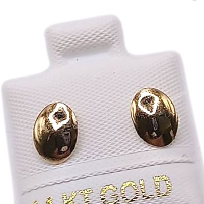 BROQUEL SEMILLA, BROCHE BOLITA, ORO 14K