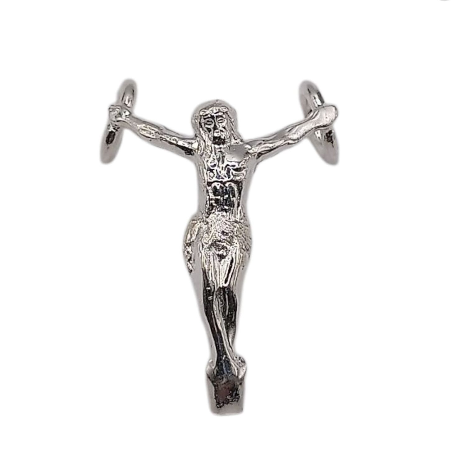DIJE  CRISTO OLIMPICO 3.5 CM PLATA .925