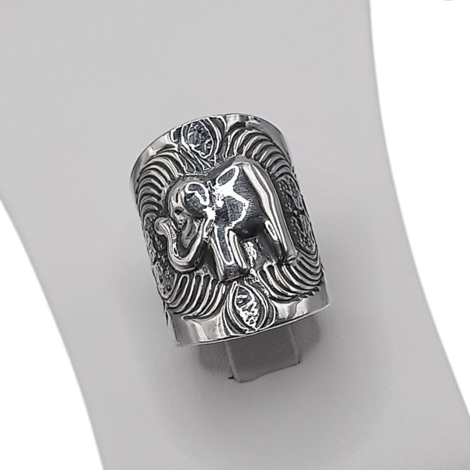 ANILLO OXY ELEFANTE # 7  PLATA .925