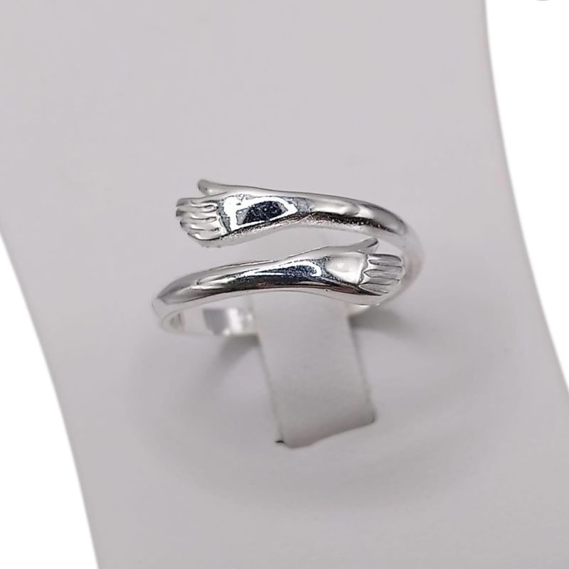 ANILLO MANITAS AJUSTABLE PLATA .925