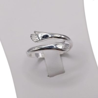 ANILLO MANITAS AJUSTABLE PLATA .925