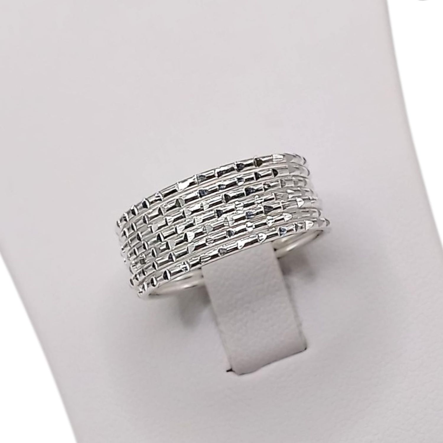 ANILLO SEMANARIO # 6 PLATA  .925