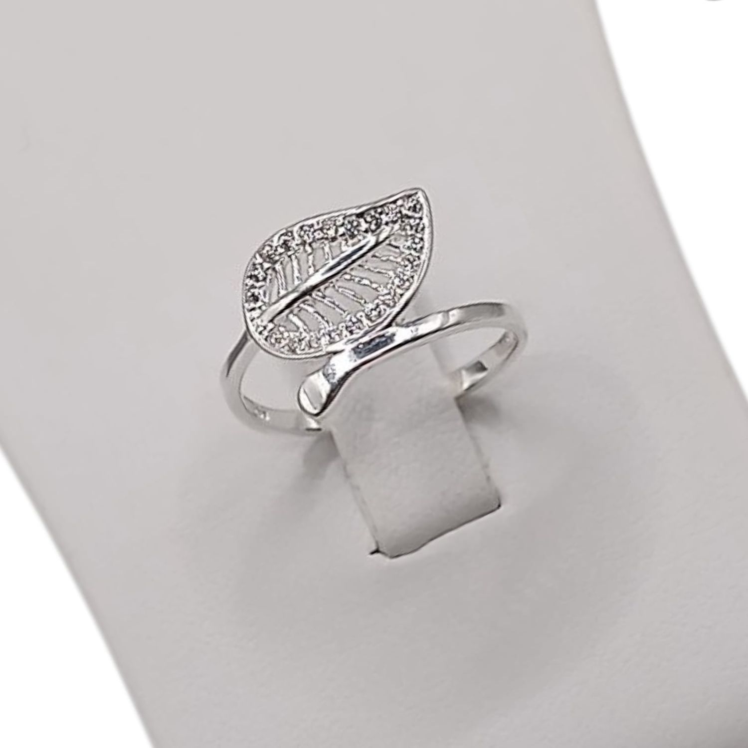 ANILLO HOJA ESPIRITUAL # 5 PLATA .925