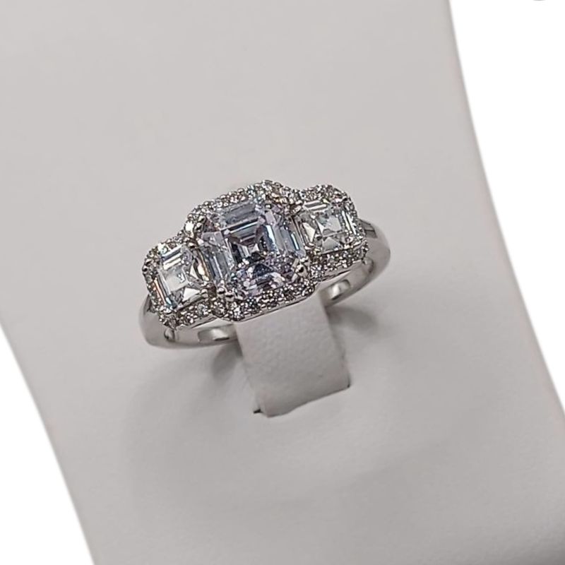 ANILLO FANCY CON CZ VARIAS MEDIDAS PLATA .925