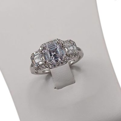 ANILLO FANCY CON CZ VARIAS MEDIDAS PLATA .925