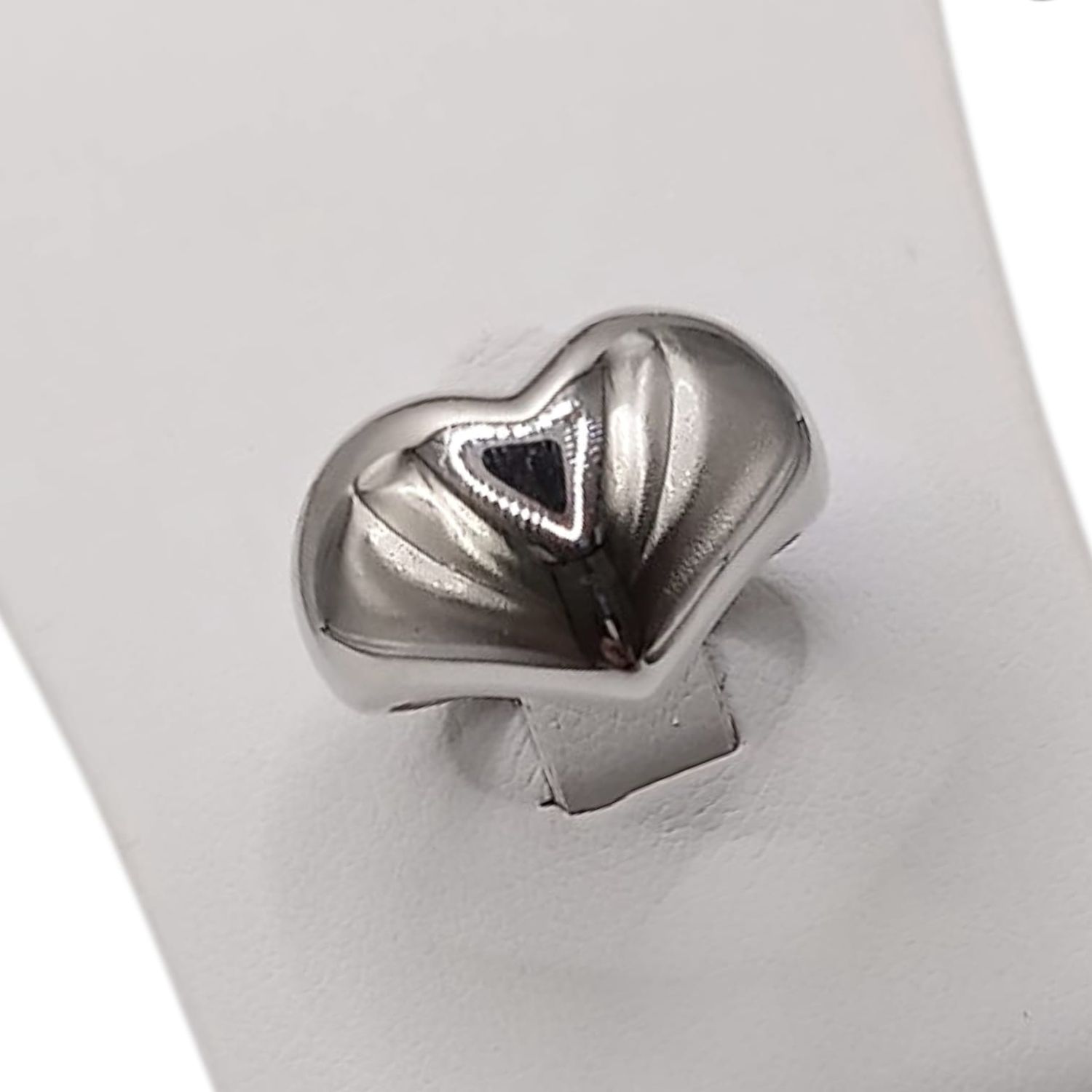 ANILLO CORAZON AJUSTABLE, PLATA .925