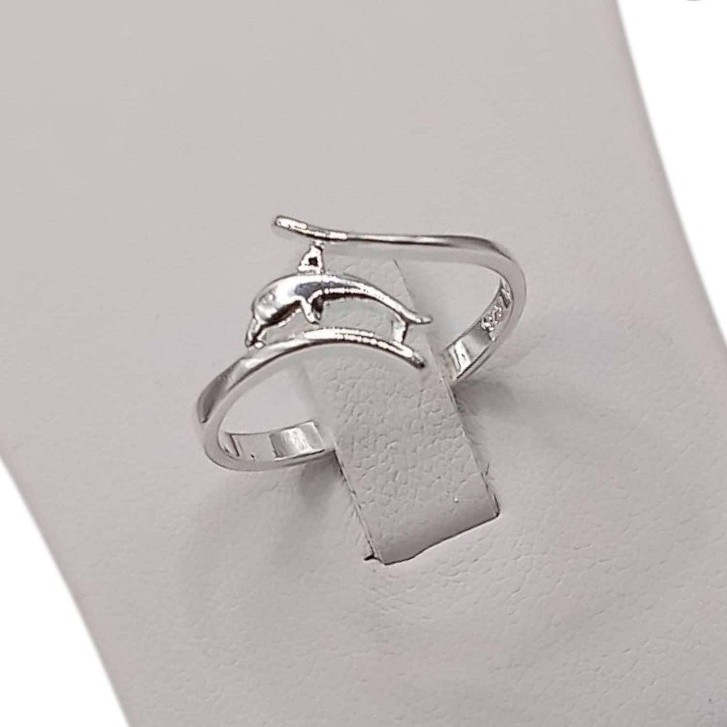 ANILLO DELFIN VARIAS MEDIDAS, PLATA .925