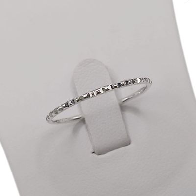 ARGOLLA DELGADA VARIAS MEDIDAS PLATA .925