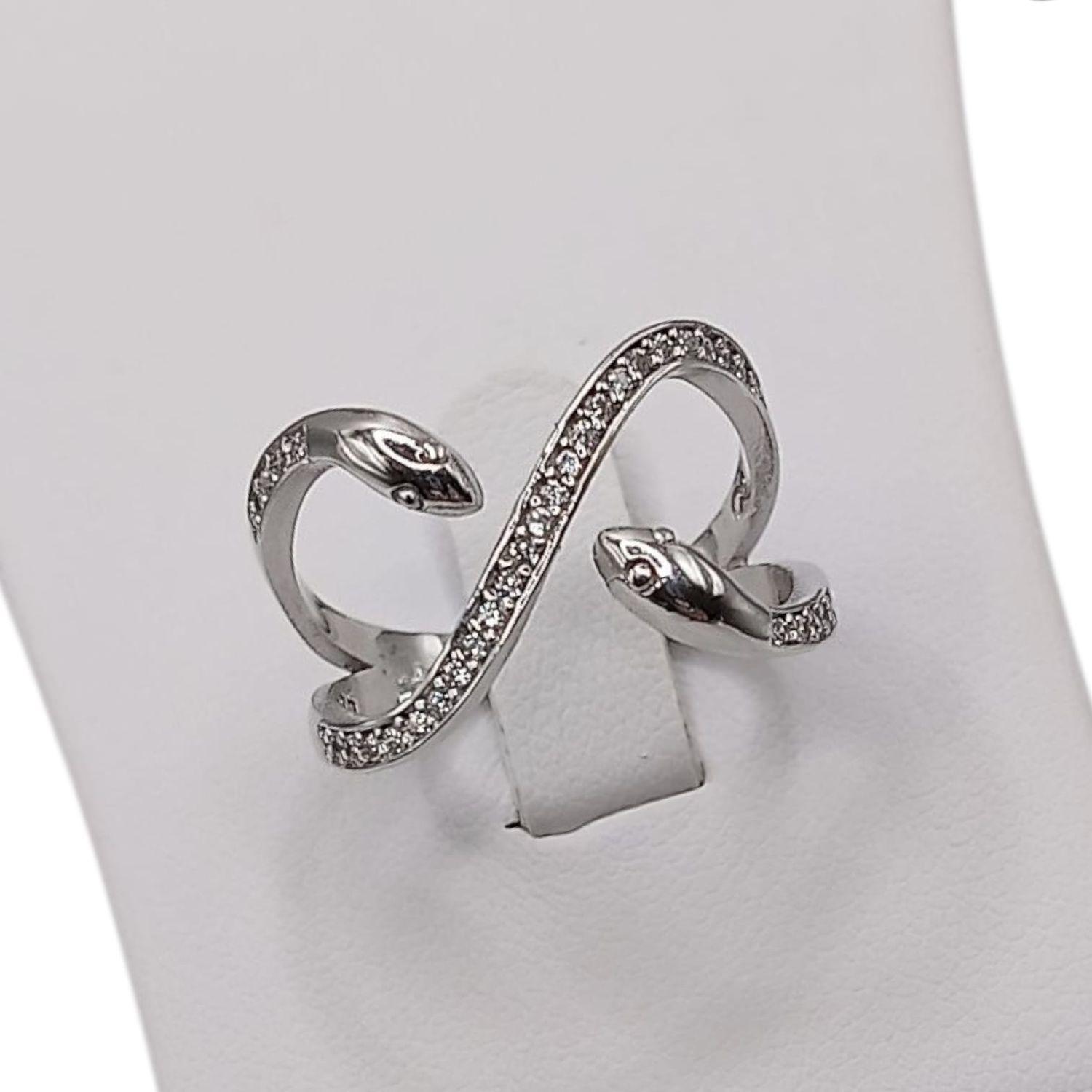 ANILLO VIBORAS, VARIAS MEDIDAS. PLATA .925