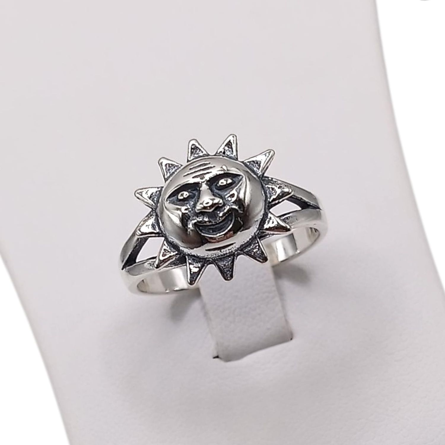 ANILLO SOL OXY  # 8 PLATA .925