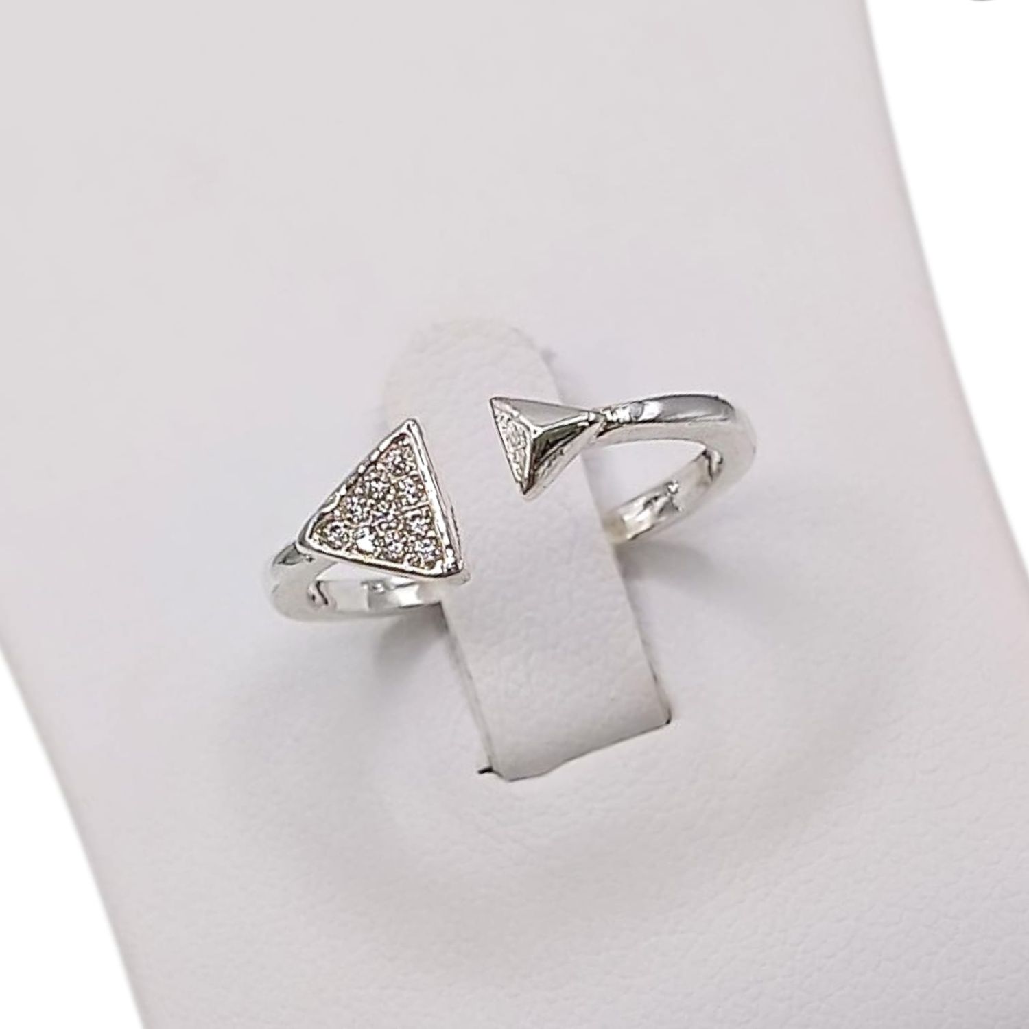 ANILLO AJUSTABLE FLECHA  PLATA .925