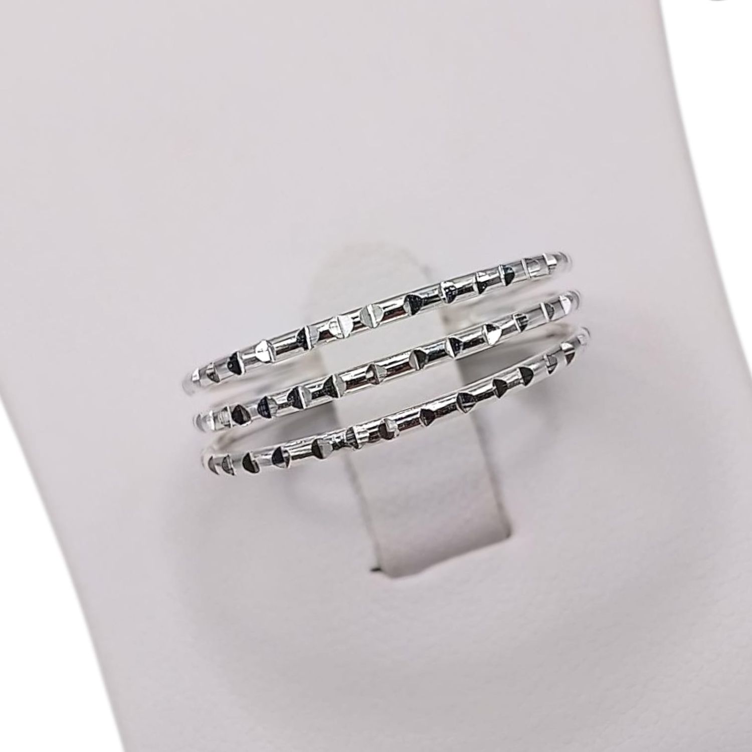 ANILLO FIN DE SEMANA VARIAS MEDIDAS PLATA .925