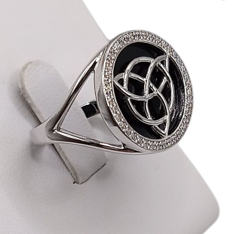 ANILLO NUDO DE BRUJA FANCY, VARIAS MEDIDAS, PLATA .925