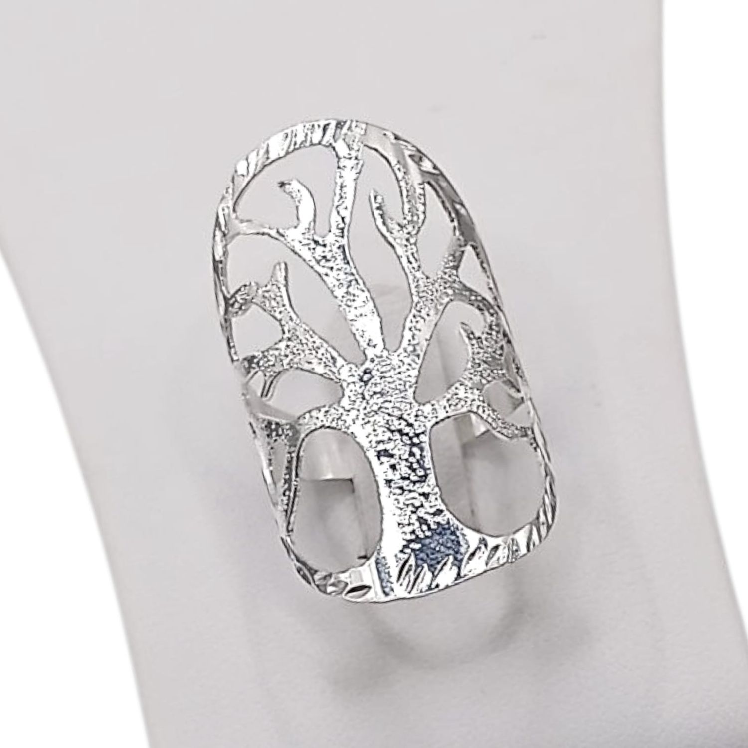 ANILLO ARBOL DE LA VIDA  #6 PLATA .925