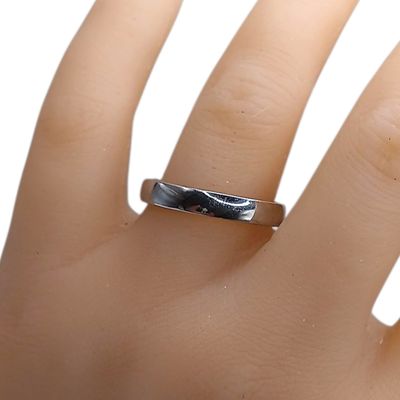 ARGOLLA RODIZADA LISA 4 MM, VARIAS MEDIDAS PLATA .925