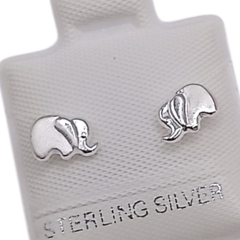 BROQUEL ELEFANTE, BROCHE BOLITA, PLATA .925