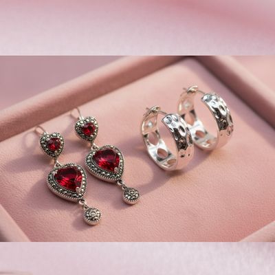 Aretes y Arracadas Plata 925