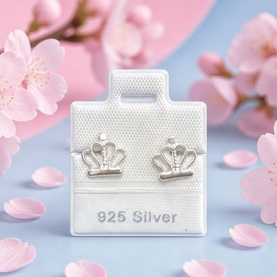 Broquel Corona Plata 925 Mexicana, Broche de Bolita