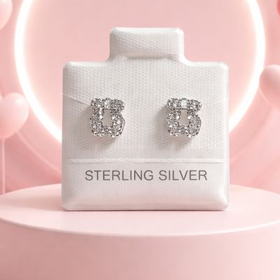 Broquel Premium Osito Plata 925 MX 