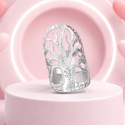 ANILLO ARBOL DE LA VIDA  #6 PLATA .925