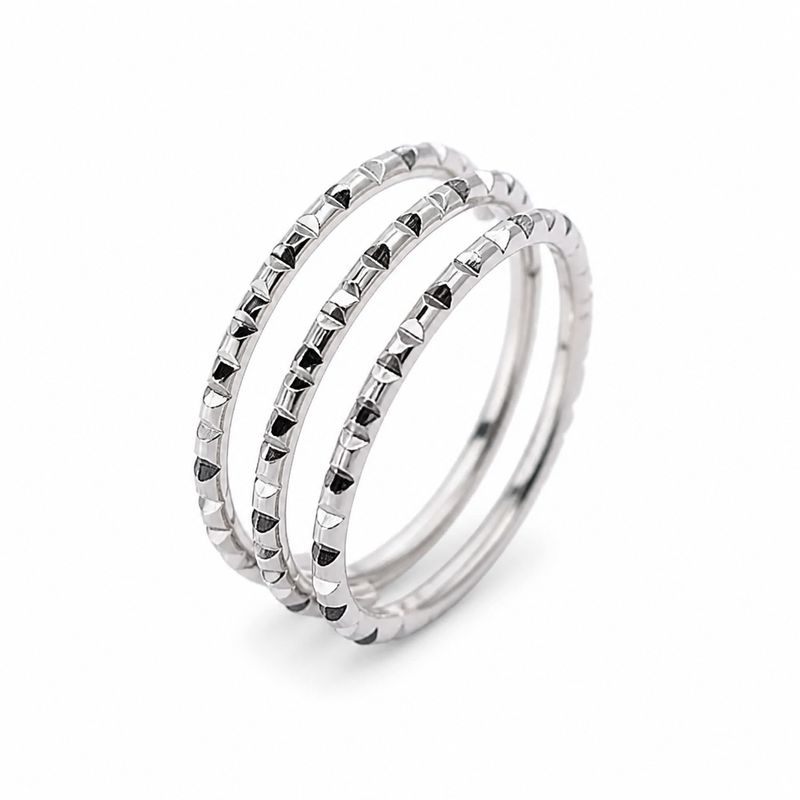 ANILLO FIN DE SEMANA VARIAS MEDIDAS PLATA .925