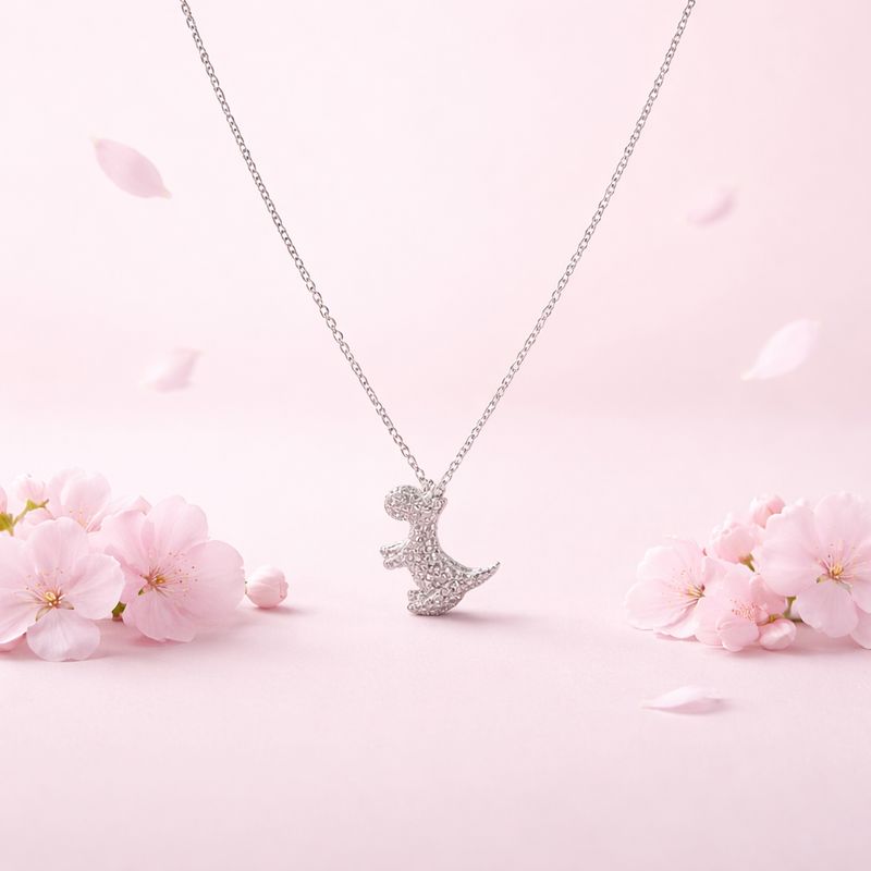 Dúo cadena 18” dije Perrito en Plata 925 Italiana 