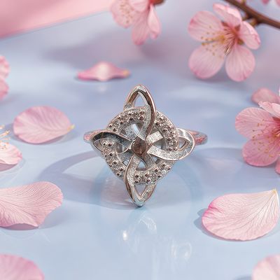 Anillo Nudo de Bruja plata 925 Mexicana Anillo Nudo de Bruja plata 925 Mexicana