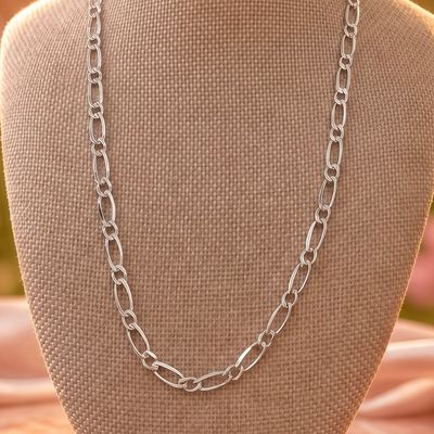 Cadena dos en uno, 20"  5MM Plata 925