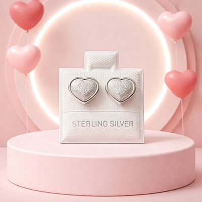 ARETE CORAZON MATE BROCHE MARIPOSA PLATA .925