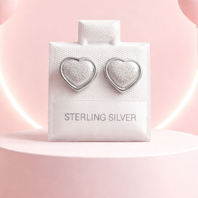 ARETE CORAZON MATE BROCHE MARIPOSA PLATA .925