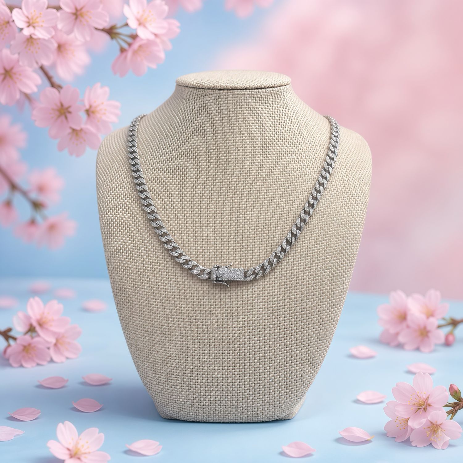 CADENA MONACO 16" 6MM, PLATA .925
