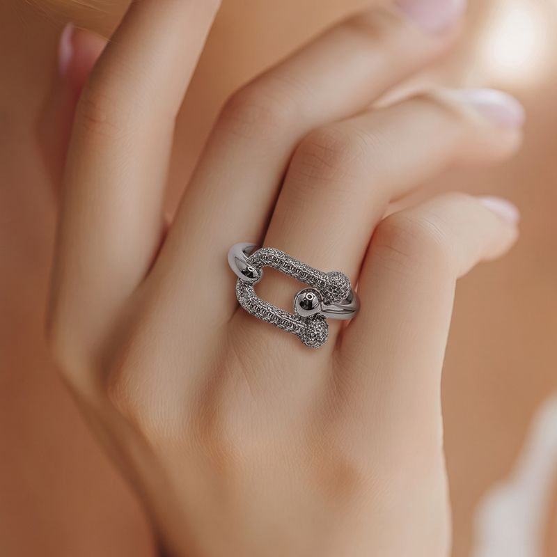 ANILLO FANCY CON CZ VARIAS MEDIDAS, PLATA .925