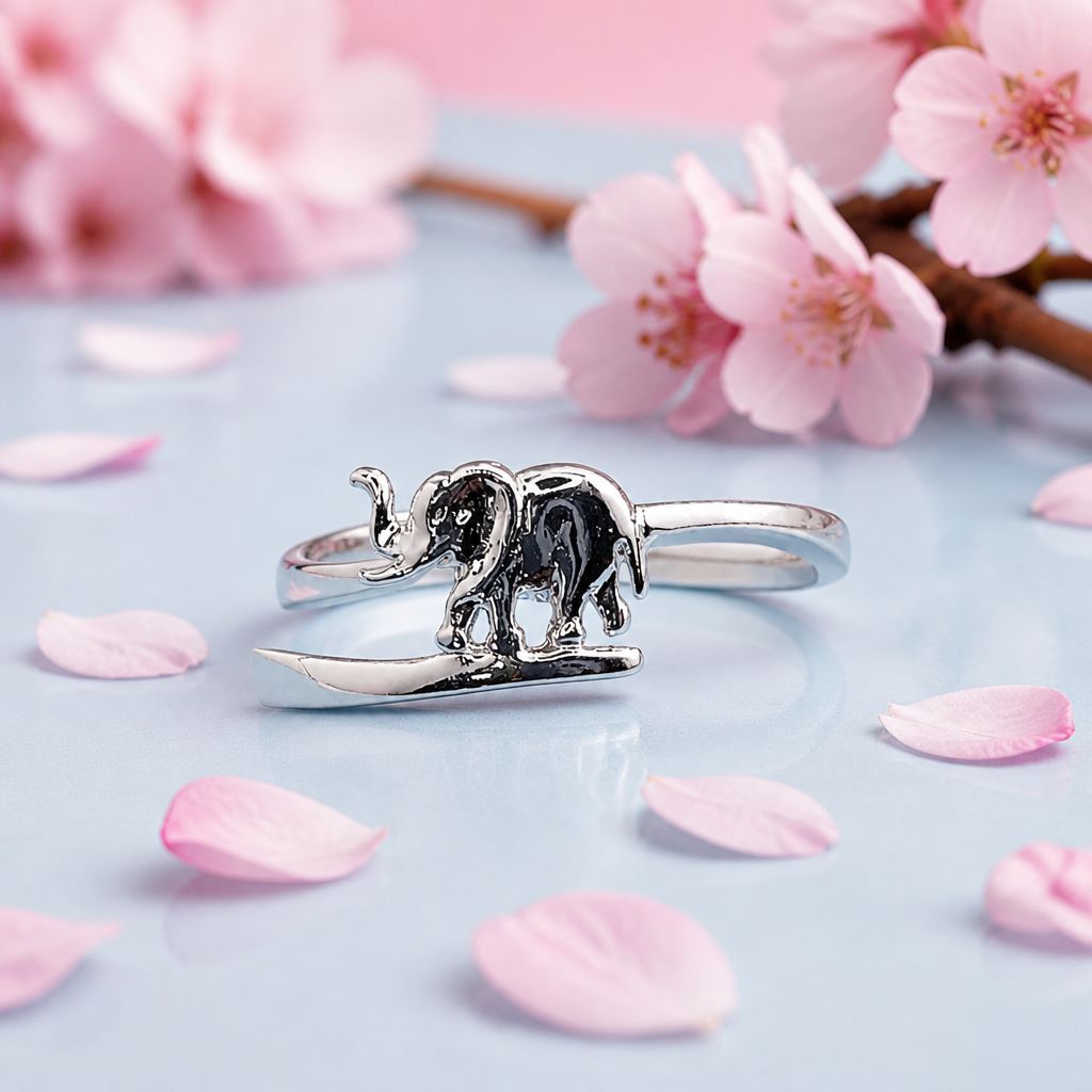 ANILLO ELEFANTE, VARIAS MEDIDAS, PLATA .925