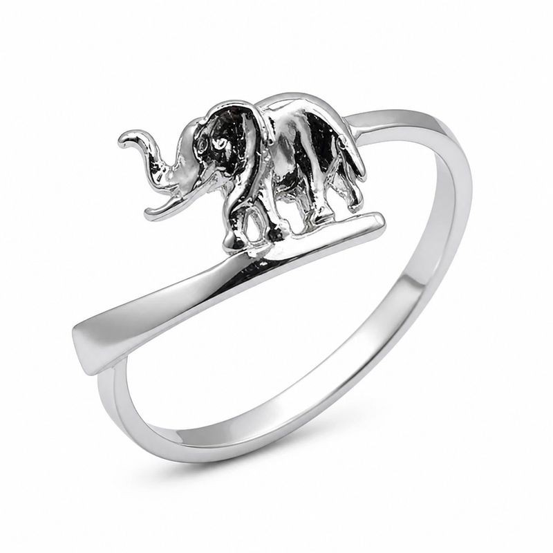 ANILLO ELEFANTE, VARIAS MEDIDAS, PLATA .925