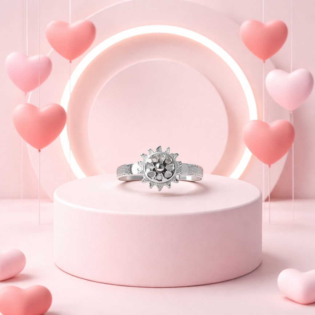 Anillo Nina Girasol Plata 925