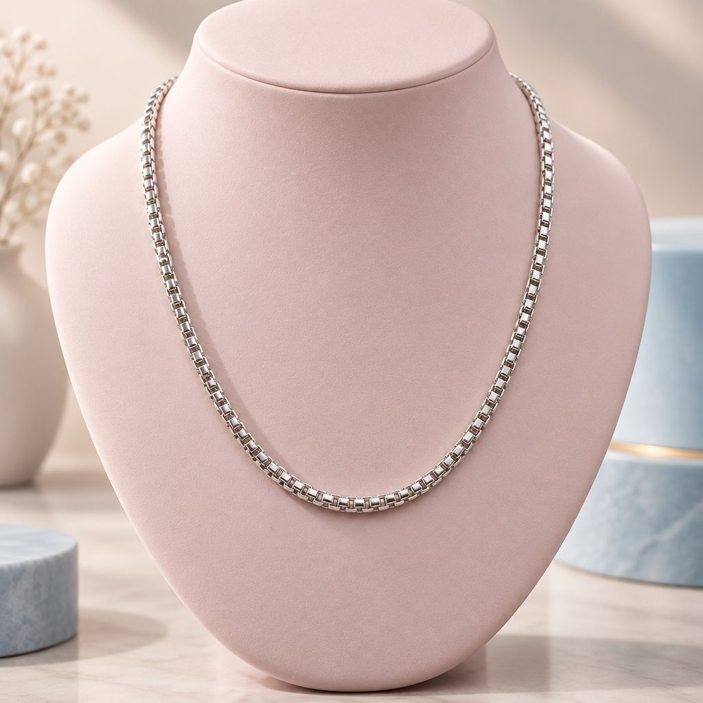 GARGANTILLA SUPER FANCY 16" 3.5 MM, PLATA .925