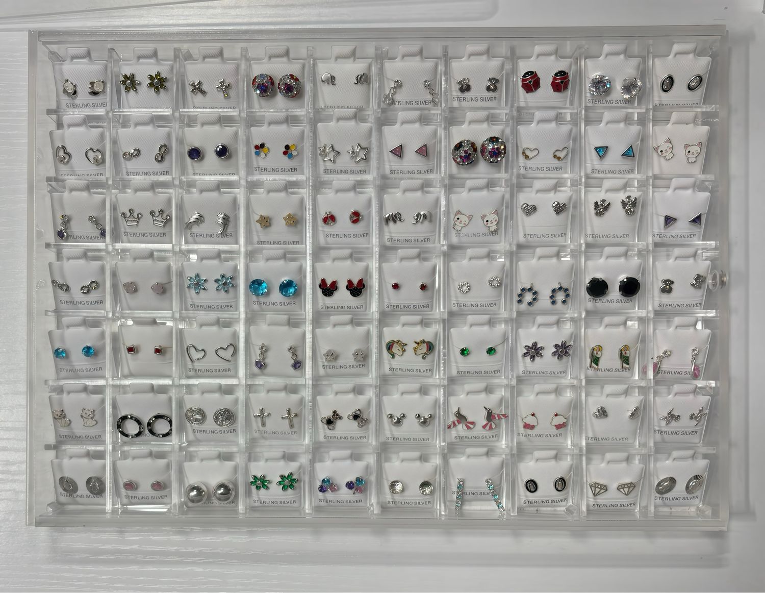 Charola broquel plata 70 Pares