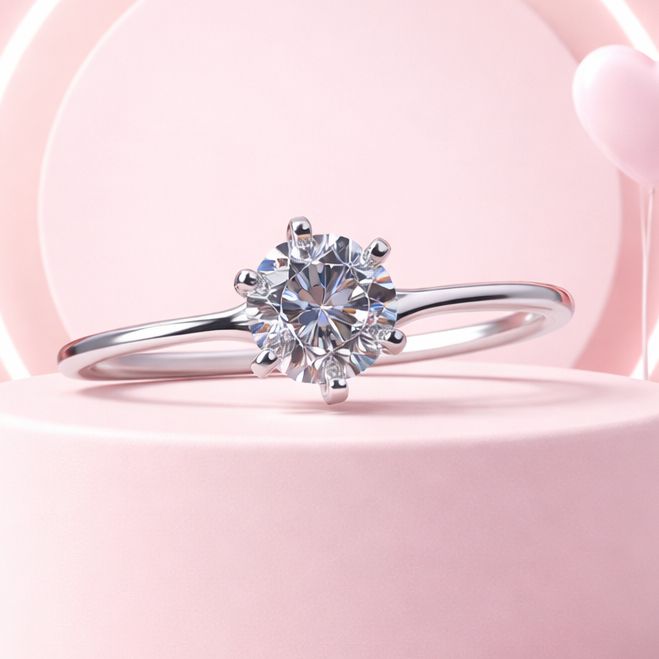 ANILLO SOLITARIO VARIAS MEDIDAS, PLATA .925