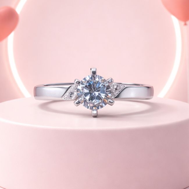 ANILLO SOLITARIO VARIAS MEDIDAS, PLATA .925