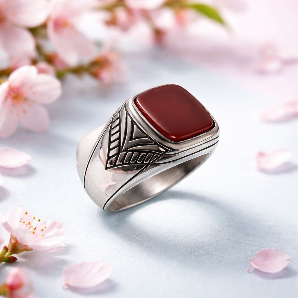 ANILLO CABALLERO SUPER FANCY, VARIAS MEDIDAS, PLATA .925