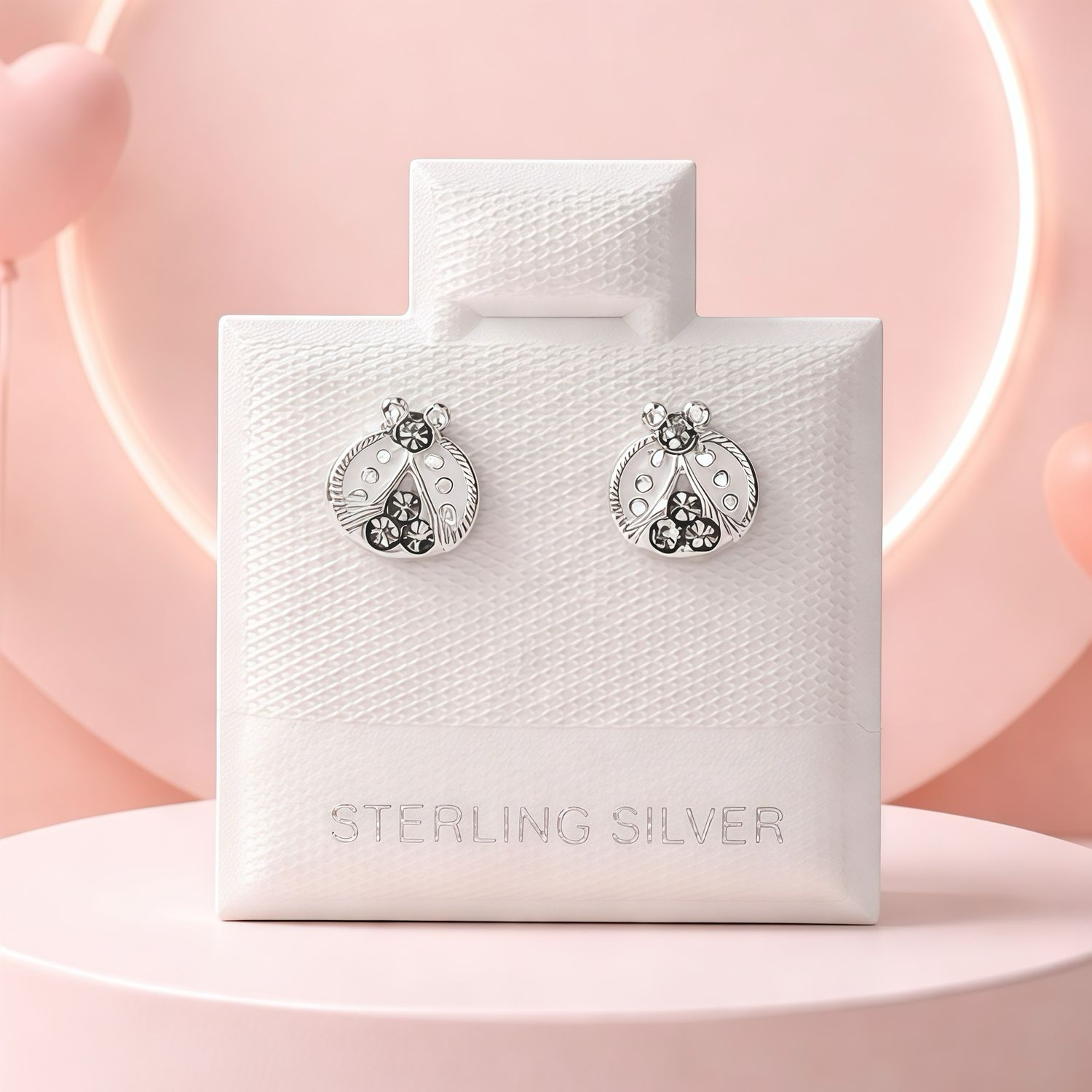 BROQUEL CATARINA, BROCHE BOLITA, PLATA .925