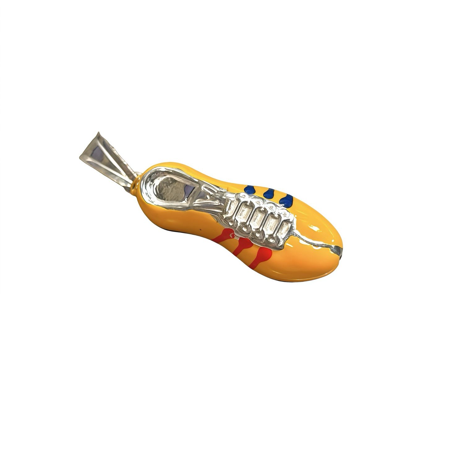 Dije Zapato Deportivo Soccer medidas 3.5 cm Plata Italiana 925