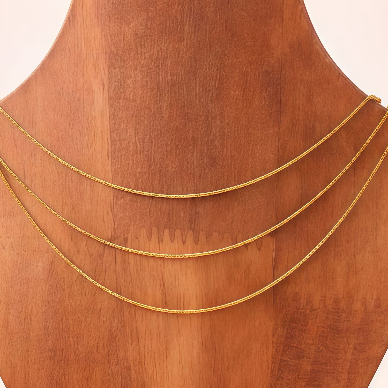 Cube Chain measures 1.5MM wide x 18" long, with gold plating on Italian 925 silver.